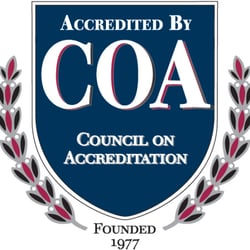 We are members of the Council on Accreditation (COA)!