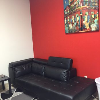 Fadegame Barbershop - Sectional in the waiting/rec' room - Barbers Near Me - Kenner, Louisiana Fadegame Barbershop - Sectional in the waiting/rec' room - Barbers Near Me - Kenner, Louisiana