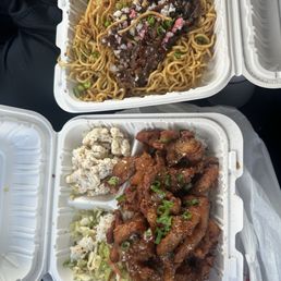 Crackhead Chicken and Garlic Noodles