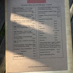 Roebuck Inn - Breakfast 9am to 11:30am