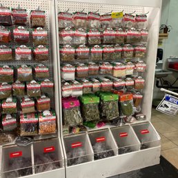 Great selection of spices. Great selection of spices.