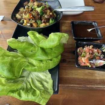 RedFarm - BBQ'd Duck Lettuce Wrap - Chinese Near Me - Austin, Texas RedFarm - BBQ'd Duck Lettuce Wrap - Chinese Near Me - Austin, Texas