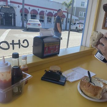 Splash Cafe - We sat at the front window and watched the world go by. - American Near Me - Pismo Beach, California