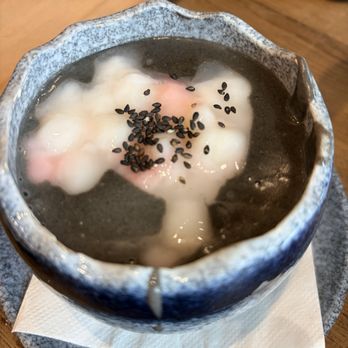 Desserts Artisanaux - A3 Black Sesame Soup with Mini Glutinous Rice Balls / A3 小丸子芝麻糊 - Desserts Near Me - Vancouver, British Columbia