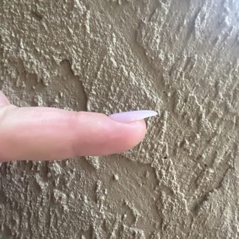 Painted Petals Nails & Spa - Bad tip placement and no shaping. Nail going up and away from finger. Really uncomfortable when picking anything up. - Nail Salons Near Me - Sonoma, California