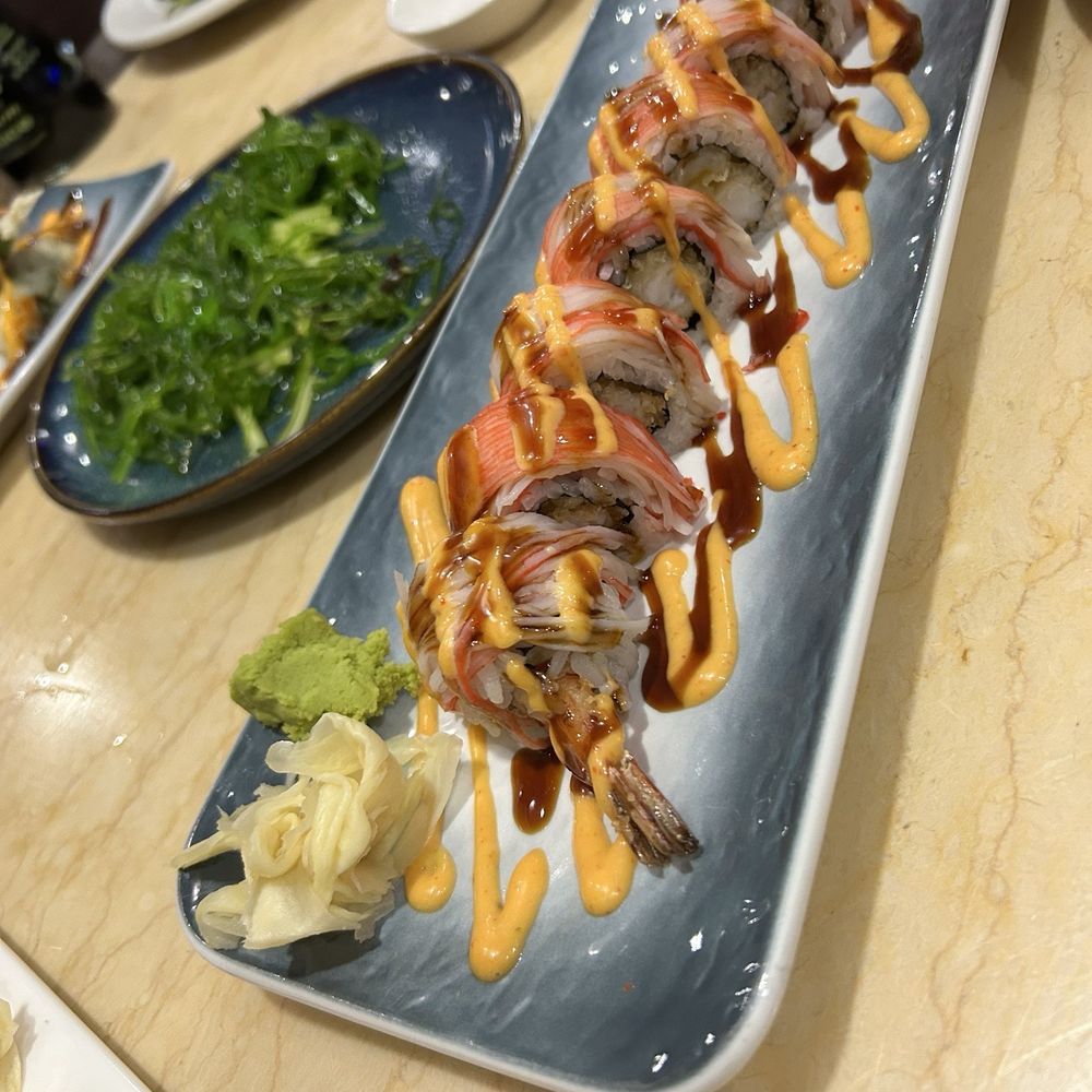 Miyazaki Sushi & Ramen - Dragon Roll Seaweed Salad - Ramen Near Me - Spring, Texas Miyazaki Sushi & Ramen - Dragon Roll Seaweed Salad - Ramen Near Me - Spring, Texas