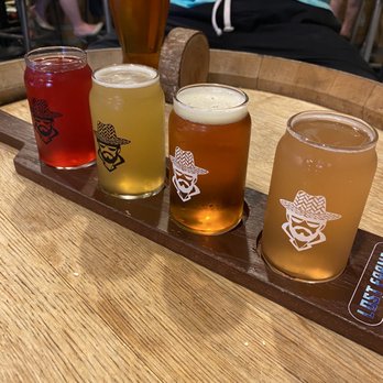 Lost Farmer Brewing - Flight - Breweries Near Me - Westbury, New York