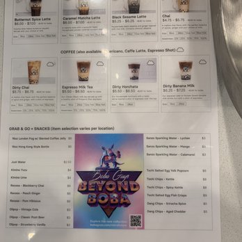 Boba Guys - Menu - Bubble Tea Near Me - San Francisco, California