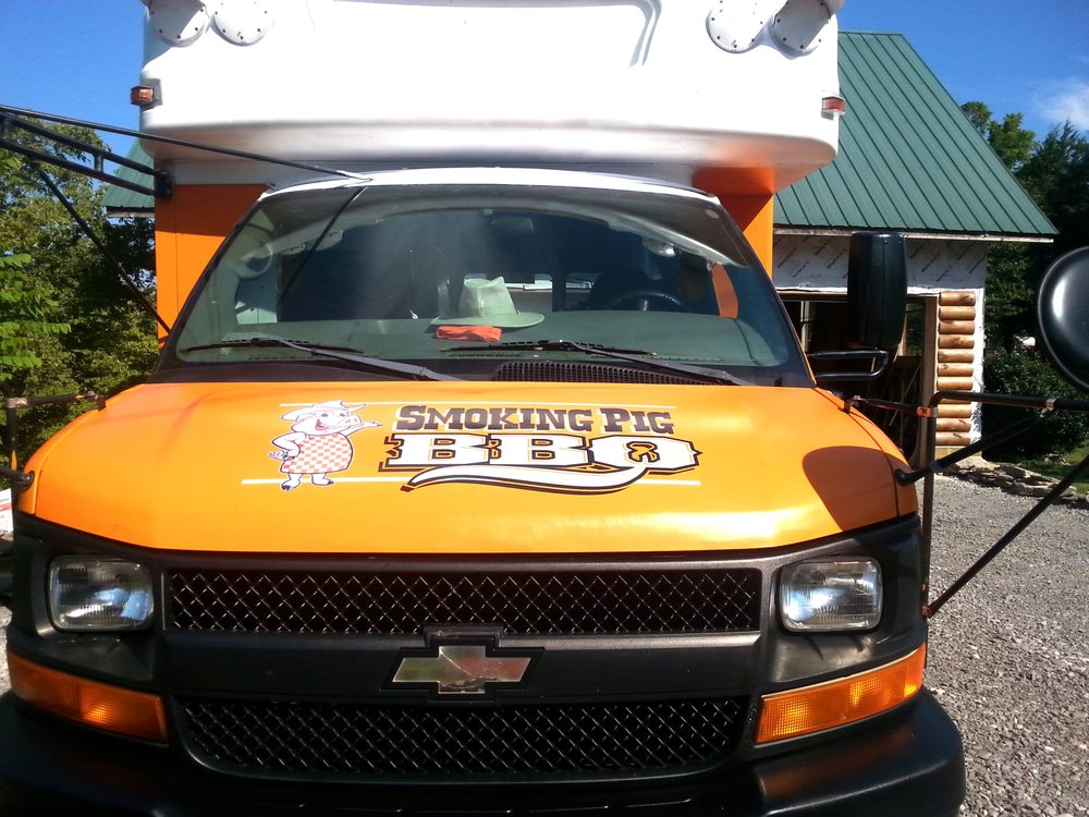 Food from Smoking Pig BBQ