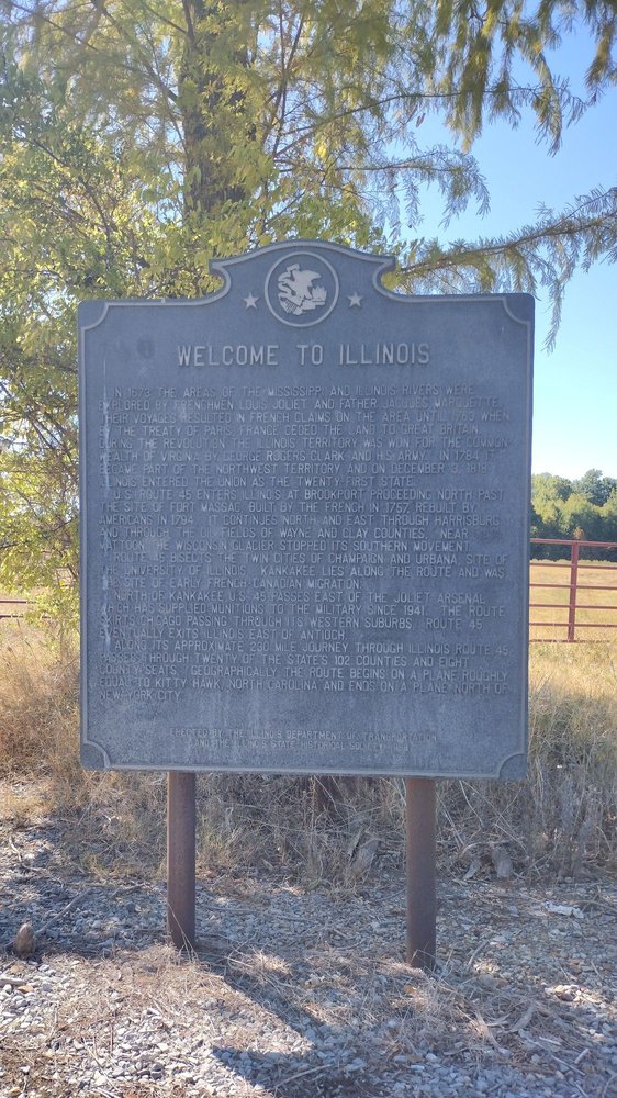 TO ILLINOIS HISTORICAL MARKER Updated May 2024 6930 Ohio