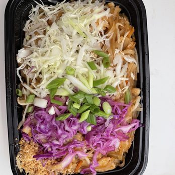 Tarntip Thai Cuisine - Pad 77. Paht Thai with chicken and extra noodles - Thai Near Me - Corvallis, Oregon Tarntip Thai Cuisine - Pad 77. Paht Thai with chicken and extra noodles - Thai Near Me - Corvallis, Oregon