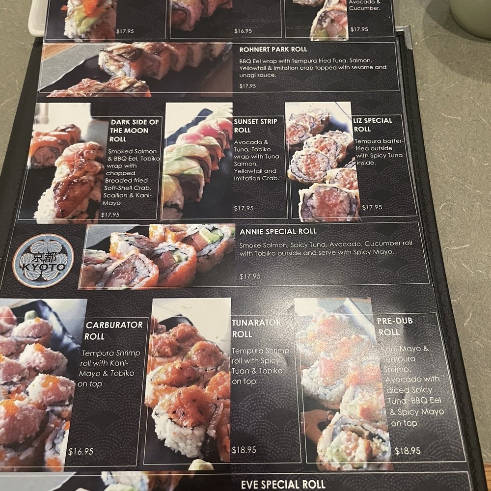 Menu Menu