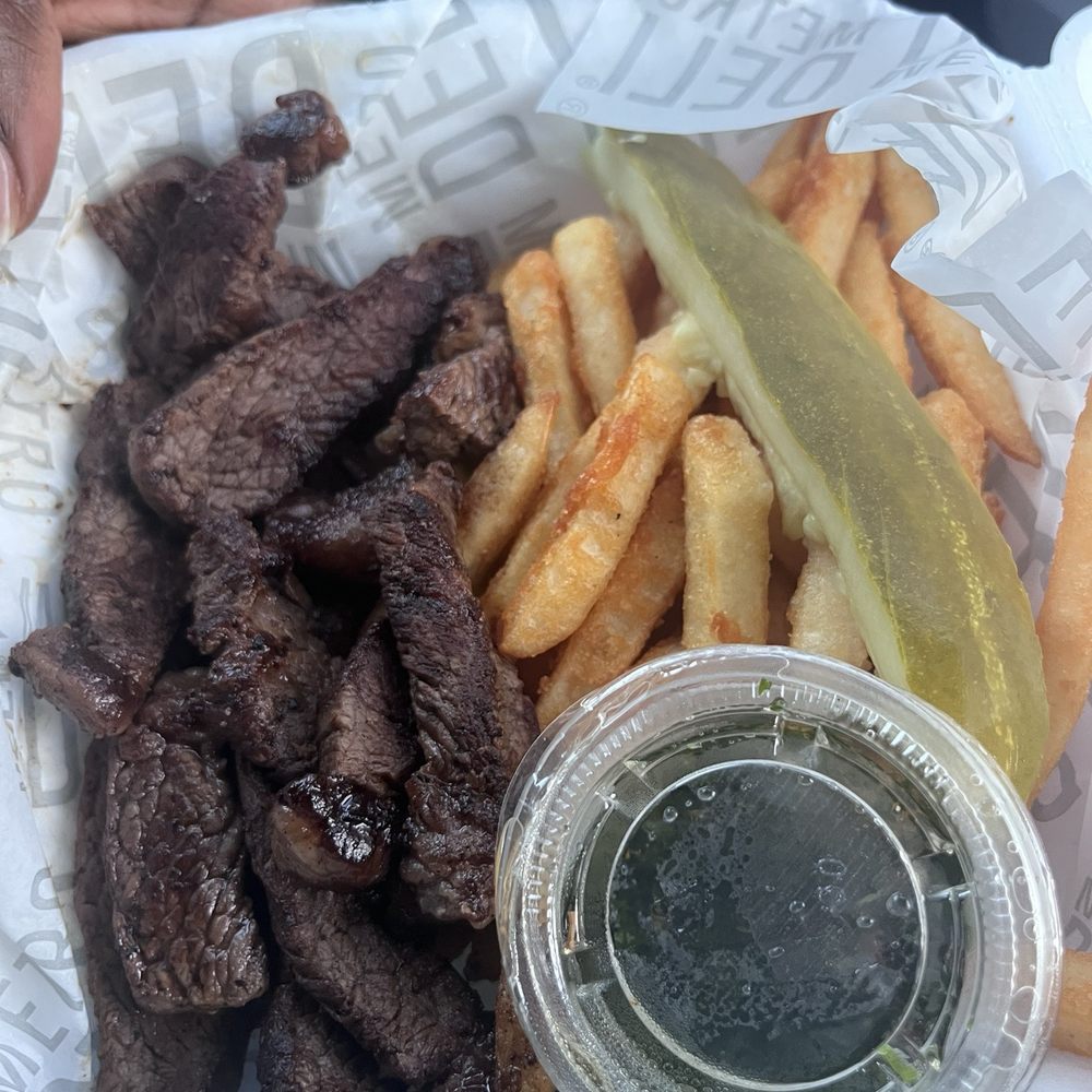 Sal and Pimenta - Sirloin steak fries - Latin American Near Me - Indianapolis, Indiana Sal and Pimenta - Sirloin steak fries - Latin American Near Me - Indianapolis, Indiana