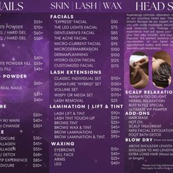 Buff N File Spa - Our new service menu!