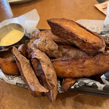 Zingerman's Roadhouse - Small portion of Sea Islands Sweet Potato Fries - American Near Me - Ann Arbor, Michigan Zingerman's Roadhouse - Small portion of Sea Islands Sweet Potato Fries - American Near Me - Ann Arbor, Michigan