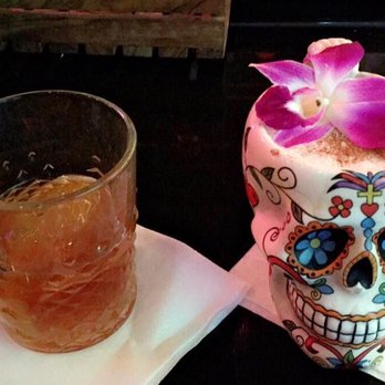 Tacology - Tequila old fashioned and a coquito rum style drink - Mexican Near Me - Miami, Florida Tacology - Tequila old fashioned and a coquito rum style drink - Mexican Near Me - Miami, Florida