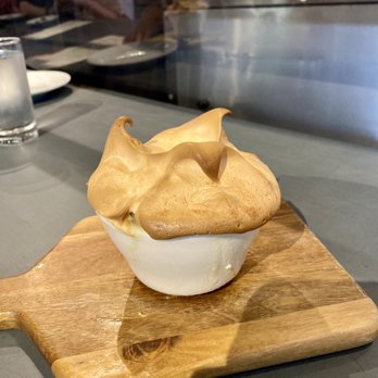 Gunshow - $10 WARM BANANA PUDDING: Had a toasted meringue and THE MOST actual bananas I've ever eaten in a banana pudding! Perfect sweetness. - New American Near Me - Atlanta, Georgia Gunshow - $10 WARM BANANA PUDDING: Had a toasted meringue and THE MOST actual bananas I've ever eaten in a banana pudding! Perfect sweetness. - New American Near Me - Atlanta, Georgia