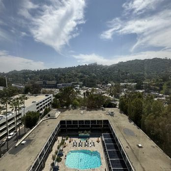 Sheraton Universal Hotel - View from room - Hotels Near Me - Universal City, California Sheraton Universal Hotel - View from room - Hotels Near Me - Universal City, California