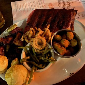 Front Range Barbeque - Rib Smoked Ribs Combo w/ Burnt Ends, okra and green beans - Barbeque Near Me - Colorado Springs, Colorado Front Range Barbeque - Rib Smoked Ribs Combo w/ Burnt Ends, okra and green beans - Barbeque Near Me - Colorado Springs, Colorado