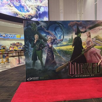 Galaxy Theatres Grandscape - Nice welcome sign - Cinema Near Me - The Colony, Texas