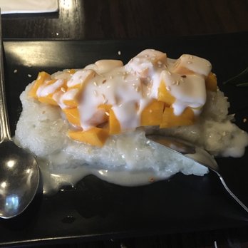 Sukho Thai - Mango sticky rice - Thai Near Me - Bellevue, Washington Sukho Thai - Mango sticky rice - Thai Near Me - Bellevue, Washington