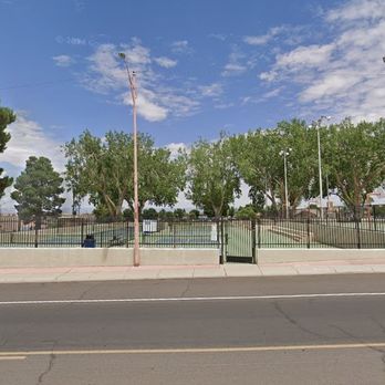 John C Page Park - Entrance to the pickleball courts of Page Park, Page, AZ. - Parks Near Me - Page, Arizona