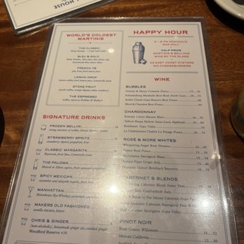Hudson House - menu - American Near Me - Dallas, Texas