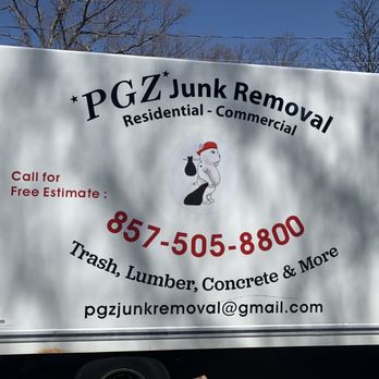 Pgz Junk Removal - Company truck. - Junk Removal & Hauling Near Me - Braintree, Massachusetts