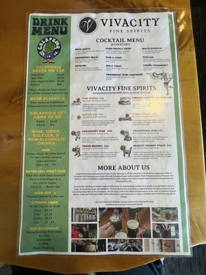 Menu photo 1 Calapooia Brewing Company Albany, OR