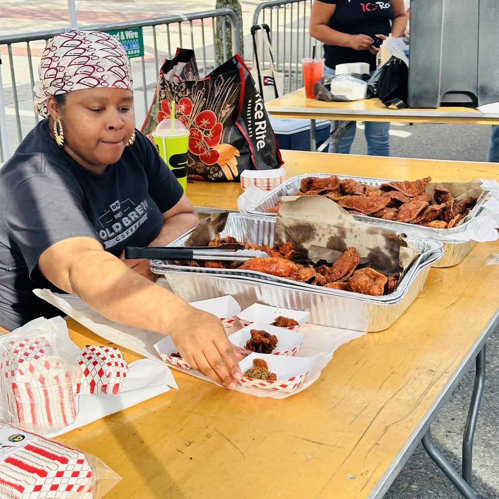 Empanada Fest - One of the vendors sharing their empanadas - Food Trucks Near Me - Pawtucket, Rhode Island Empanada Fest - One of the vendors sharing their empanadas - Food Trucks Near Me - Pawtucket, Rhode Island