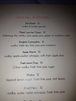 Menu photo 2 Talesai Studio City, CA