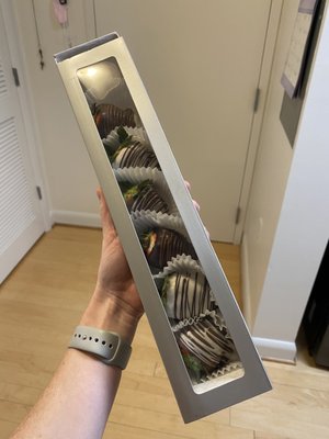 Photo of The Melting Pot - Richmond - Henrico, VA, US. Free strawberries to take home if you check-in!!