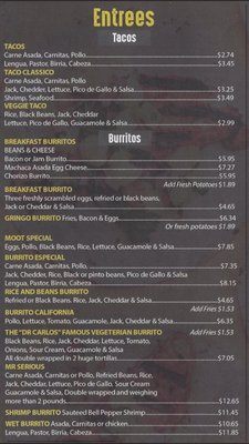 Menu photo 4 Los Primos Cantina Costa Mesa, CA Menu photo 4 Los Primos Cantina Costa Mesa, CA