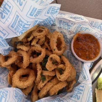 Salt Shack On The Bay - Shack style calamari rings - Seafood Near Me - Tampa, Florida Salt Shack On The Bay - Shack style calamari rings - Seafood Near Me - Tampa, Florida