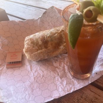 Red Dog Saloon - Breakfast burrito (it's bigger than in looks in this picture) - Bars Near Me - Pioneertown, California