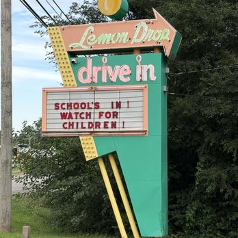 The Lemon Drop - The sign - Burgers Near Me - Anderson, Indiana