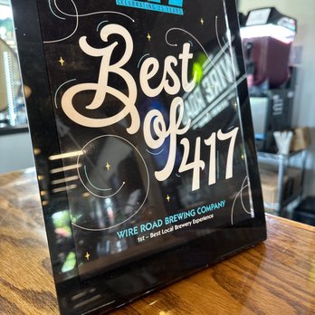 Wire Road Brewing - The best of the best! - Brewpubs Near Me - Battlefield, Missouri Wire Road Brewing - The best of the best! - Brewpubs Near Me - Battlefield, Missouri