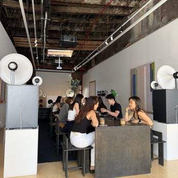 Silence Please - Interior | IG & TikTok @territheplatypus.eatz - Vinyl Records Near Me - New York, New York