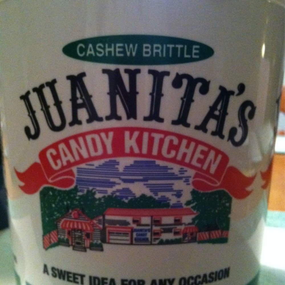 Juanita's Candy Kitchen - Brittle comes in 1 1/2 lb buckets or in 1/2 lb packs. Bucket is best. - Candy Stores Near Me - Arkadelphia, Arkansas Juanita's Candy Kitchen - Brittle comes in 1 1/2 lb buckets or in 1/2 lb packs. Bucket is best. - Candy Stores Near Me - Arkadelphia, Arkansas