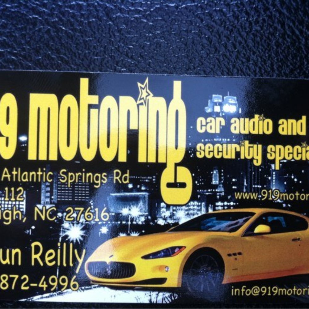 919 Motoring - Car Stereo Installation Near Me - Raleigh, North Carolina
