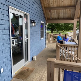 Lake Life Cafe - Outside dining on their large porch - Coffee & Tea Near Me - Bemus Point, New York Lake Life Cafe - Outside dining on their large porch - Coffee & Tea Near Me - Bemus Point, New York