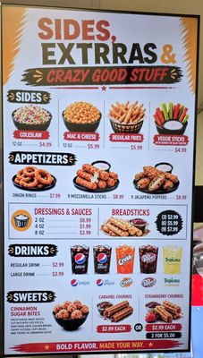 Menu photo 3 Crazy Wings N Fries San Diego, CA Menu photo 3 Crazy Wings N Fries San Diego, CA