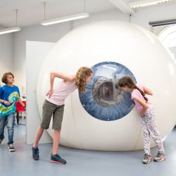 Experiminta - Das begehbare Auge ist besonders faszinierend.