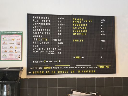 Menu photo 1 Social Fabric Cafe Dublin, D Menu photo 1 Social Fabric Cafe Dublin, D