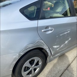 Before... look at those scratches, too