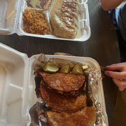 Mi Familia Mexican Store & Restaurant - (Take-out) QuesaBirria tacos. Viking Burrito.
