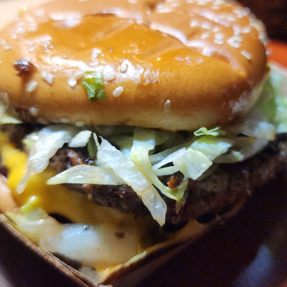 McDonald's - Double Quarter Pounder with Cheese Deluxe - I don't recommend it. - Fast Food Near Me - Baldwin Park, California McDonald's - Double Quarter Pounder with Cheese Deluxe - I don't recommend it. - Fast Food Near Me - Baldwin Park, California