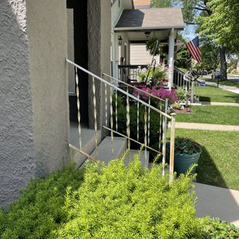 Best Chicago Railings - Before - side - Metal Fabricators Near Me - Schiller Park, Illinois Best Chicago Railings - Before - side - Metal Fabricators Near Me - Schiller Park, Illinois