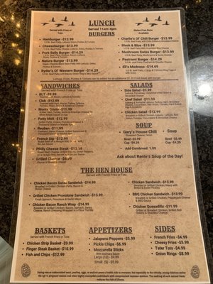Menu photo 2 Leon's Cafe Idaho City, ID
