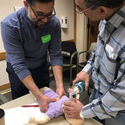 Dr Mogre Oral Facial Surgery & Dental Implants - Dr Mogre renewing his Basic Life Support training.